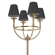 Торшер Loft it Lattice 10435F цвет плафона/подвески Черный, цвет арматуры Бронза-2