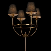 Торшер Loft it Lattice 10435F цвет плафона/подвески Черный, цвет арматуры Бронза-3