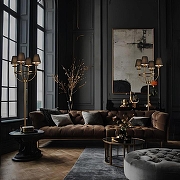 Торшер Loft it Lattice 10435F цвет плафона/подвески Черный, цвет арматуры Бронза-4