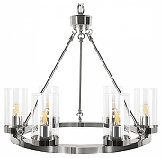 Люстра Loft it Candlel1ght 10437/570 цвет плафона/подвески Прозрачный, цвет арматуры Никель