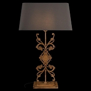 Настольная лампа Loft it Lace 10439T/B цвет плафона/подвески Серый, цвет арматуры Коричневый-2