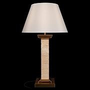 Настольная лампа Loft it Limestone 10442T/A цвет плафона/подвески Белый, цвет арматуры Бежевый, Бронза-2