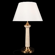 Настольная лампа Loft it Limestone 10442T/C цвет плафона/подвески Белый, цвет арматуры Бежевый, Бронза-1