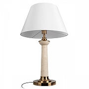 Настольная лампа Loft it Limestone 10442T/C цвет плафона/подвески Белый, цвет арматуры Бежевый, Бронза-2