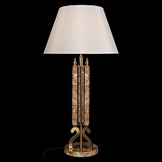 Настольная лампа Loft it Vein 10443T/A цвет плафона/подвески Белый, цвет арматуры Бронза, Коричневый-1