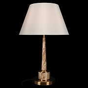 Настольная лампа Loft it Vein 10443T/B цвет плафона/подвески Белый, цвет арматуры Бронза, Коричневый-1