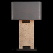 Настольная лампа Loft it Flagstone 10445T/A цвет плафона/подвески Серый, цвет арматуры Графит, Серый-3