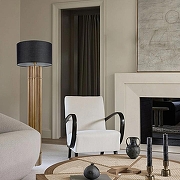 Настольная лампа Loft it Pile 10446T BL цвет плафона/подвески Белый, цвет арматуры Черный-4