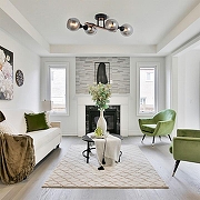 Люстра на штанге Escada 1102 1102/4P цвет плафона/подвески Светло-серый, цвет арматуры Коричневый, Черный-2