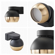 Светильник на штанге Apeyron Electrics 11-124 цвет плафона/подвески Черный, Оранжевый, цвет арматуры Черный-6