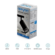 Светильник на штанге Apeyron Electrics 16-78 цвет плафона/подвески Черный, цвет арматуры Черный-5