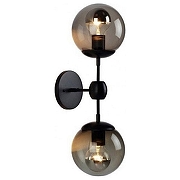 Бра O-LUCE Modo 18814121 цвет плафона/подвески Дымчатый, цвет арматуры Черный