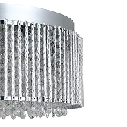 Люстра Escada 2124 2124/6P Chrome цвет плафона/подвески Прозрачный, цвет арматуры Хром-3