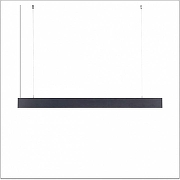 Модульный светильник Apeyron Electrics 30-19 цвет плафона/подвески Черный, цвет арматуры Черный-1