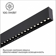 Модульный светильник Apeyron Electrics 30-19 цвет плафона/подвески Черный, цвет арматуры Черный-5