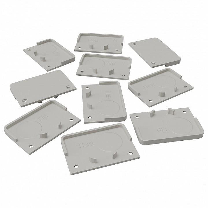 Набор заглушек для профиля Apeyron Electrics 3-08-15/16 