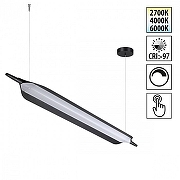 Подвесной светильник Novotech Ledo 359544 цвет плафона/подвески Черный, цвет арматуры Черный-1