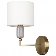 Бра Escada 650 650/1A цвет плафона/подвески Белый, цвет арматуры Серый, Латунь