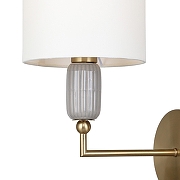 Бра Escada 650 650/1A цвет плафона/подвески Белый, цвет арматуры Серый, Латунь-1