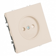 Розетка без заземления и со шторкой без рамки Stekker Эмили 49902 цвет Серый-6