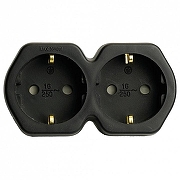 Разветвитель Stekker 50107 цвет Черный