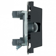 Розетка для вывод кабеля без рамки Stekker Эмили 50221 цвет Черный-5