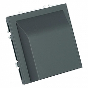 Розетка для вывод кабеля без рамки Stekker Эмили 50221 цвет Черный-7