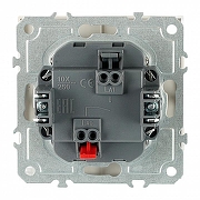 Выключатель одноклавишный без рамки Stekker Эмили 50230 цвет Белый-3