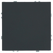 Выключатель одноклавишный без рамки Stekker Эмили 50246 цвет Черный