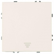 Выключатель двухполюсной самовозвратный без рамки Stekker Эмили 50324 цвет Белый