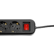 Удлинитель с выключателем Stekker Home 50421 цвет Черный-5