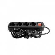 Удлинитель с выключателем Stekker Home 50425 цвет Черный-3