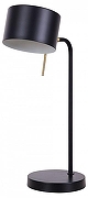 Настольная лампа офисная Artelamp Sebastian A7051LT-1BK цвет плафона/подвески Белый, цвет арматуры Черный