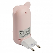 Ночник Feron 52061 цвет плафона/подвески Розовый, цвет арматуры Розовый-2