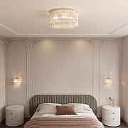 Люстра Eurosvet Sandra 60084/5 цвет плафона/подвески Белый, цвет арматуры Латунь-1