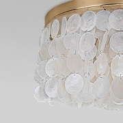 Люстра Eurosvet Sandra 60084/5 цвет плафона/подвески Белый, цвет арматуры Латунь-2