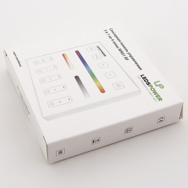 Панель универсальная сенсорная накладная LEDS POWER WR01 RF 6475 