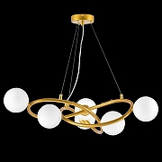 Люстра Lightstar Globo 799063 цвет плафона/подвески Белый, цвет арматуры Золото-2