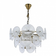 Люстра Lightstar Retro 799083 цвет плафона/подвески Прозрачный, цвет арматуры Латунь-1