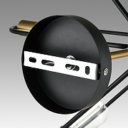 Люстра на штанге Lumion Comfi 8058/8C цвет арматуры Черный-8