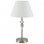 Настольная лампа Lumion VERMONT 8274/1T цвет плафона/подвески Белый, цвет арматуры Никель, Серый