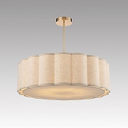 Светильник на штанге Lumion KORTNI 8287/7 цвет плафона/подвески Бежевый, цвет арматуры Золото-2