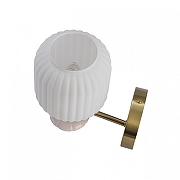 Бра Lumion ALEGRA 8334/1W цвет плафона/подвески Белый, цвет арматуры Бронза, Серый-1