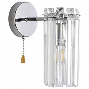 Бра Lumion FAVLA 8348/1W цвет плафона/подвески Прозрачный, цвет арматуры Хром