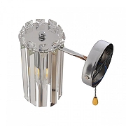 Бра Lumion FAVLA 8348/1W цвет плафона/подвески Прозрачный, цвет арматуры Хром-1