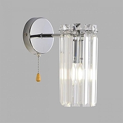 Бра Lumion FAVLA 8348/1W цвет плафона/подвески Прозрачный, цвет арматуры Хром-2