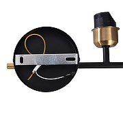 Бра Lumion CLAUDI 8359/1W цвет плафона/подвески Белый, цвет арматуры Медь, Черный-4