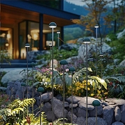 Ландшафтный светильник Odeon Light VERDE 7122/4GLA цвет плафона/подвески Зеленый, цвет арматуры Зеленый-4