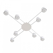 Люстра Lumion BENUA 8305/8C цвет плафона/подвески Черный, цвет арматуры Белый-1