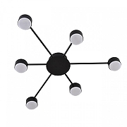 Люстра Lumion TORINA 8344/6C цвет плафона/подвески Черный, цвет арматуры Черный-1